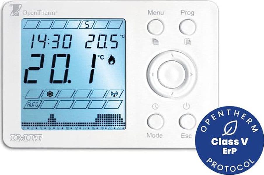 Cronotermostato Digitale Settimanale Techno Wpt Opentherm IMIT - 2