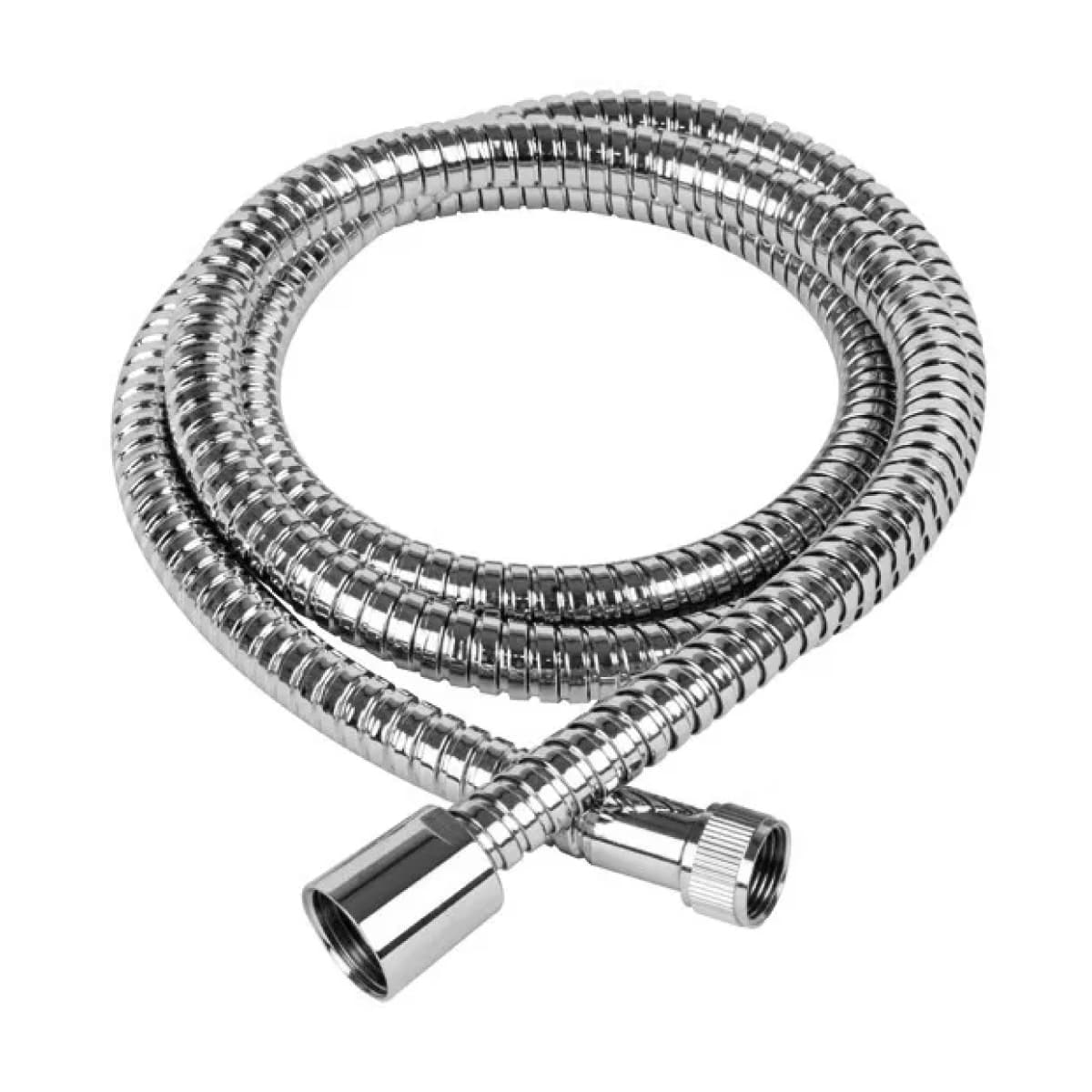 Laccio Doccia Flessibile in Acciaio INOX con Doppio F½ Cm 150 Idroweb - 2