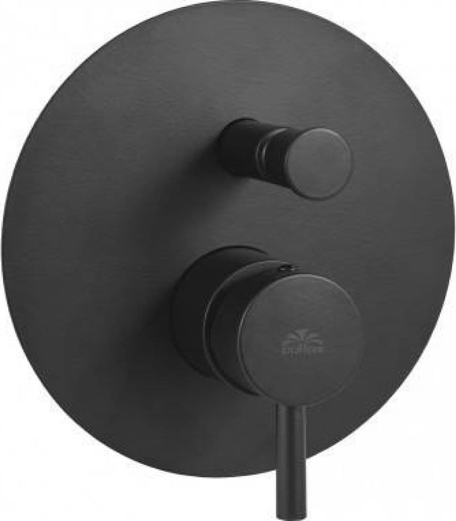 Rubinetto Miscelatore Monocomando Incasso Nero Opaco Rubinetteria Paffoni - 2