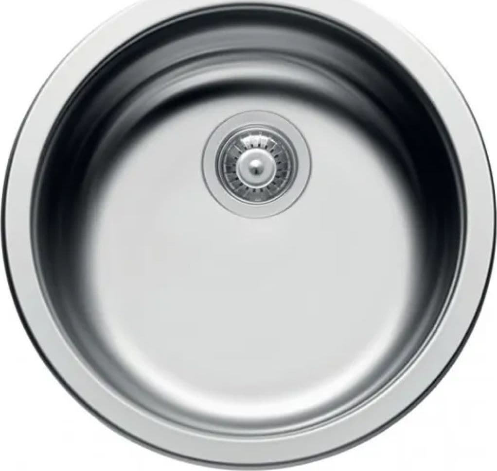 Lavello Tondo 1 Vasca in Acciaio INOX Modello Sky Round 435 CM.43 ELLECI - 2