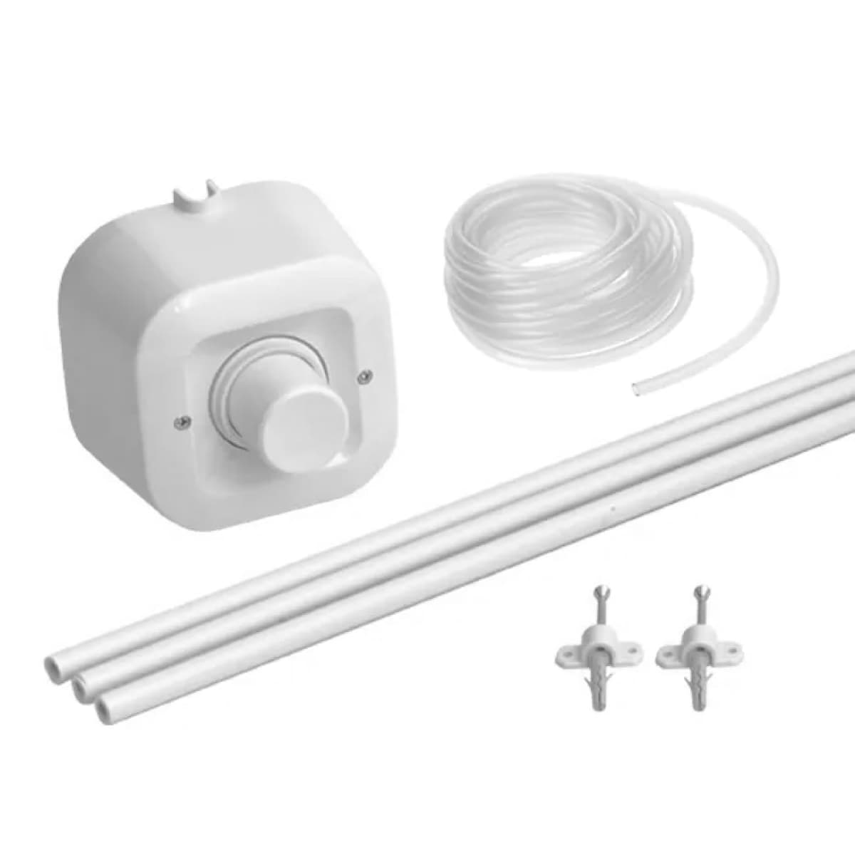Pulsante Pneumatico per Cassette Esterne Bianco KARIBA - 2