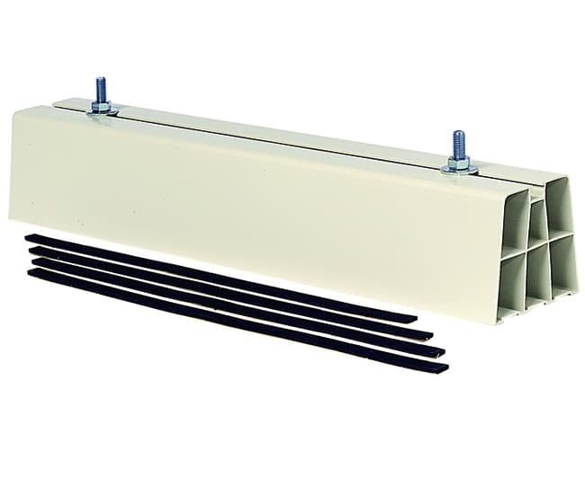 Base a pavimento singola in pvc 450 x 80 x 90 mm - vecamco - 2
