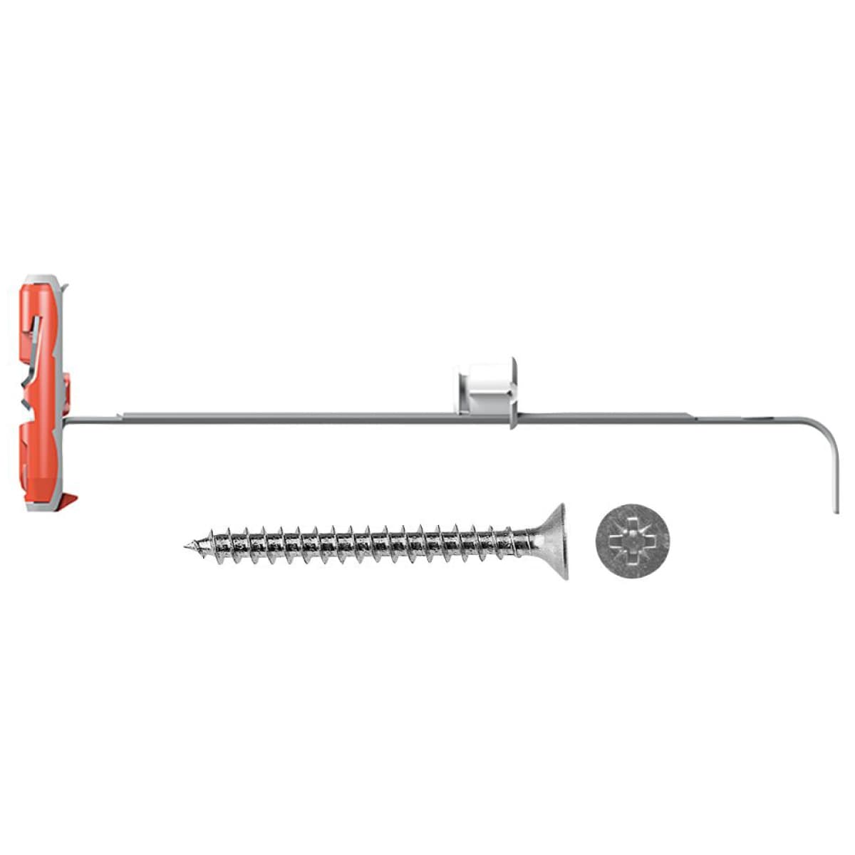 Tassello Basculante in Nylon con Vite Testa Svasata ?10 x 50 Fischer Italia - 2