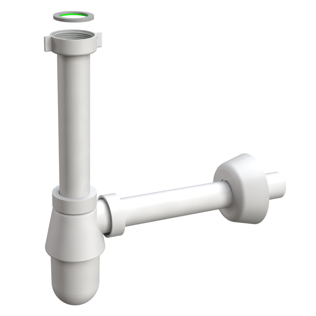 Sifone a Bottiglia per Lavabo 1¼ Ø 32 x 250 mm Bonomini - 2