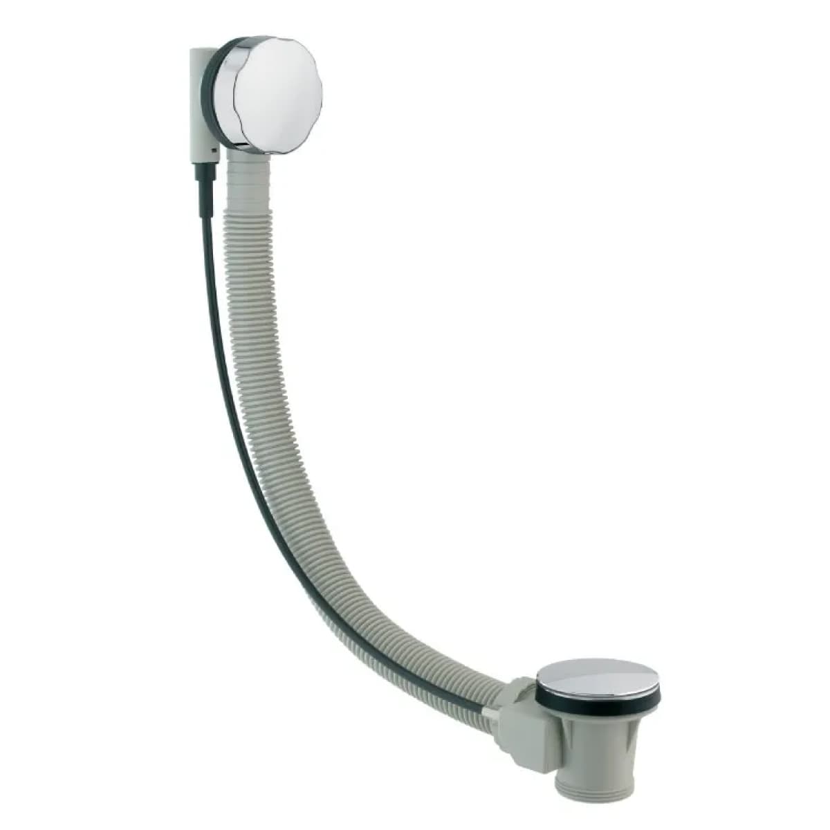 Colonna Vasca con Scarico Automatico in Polipropilene 45 55 cm CGS - 2