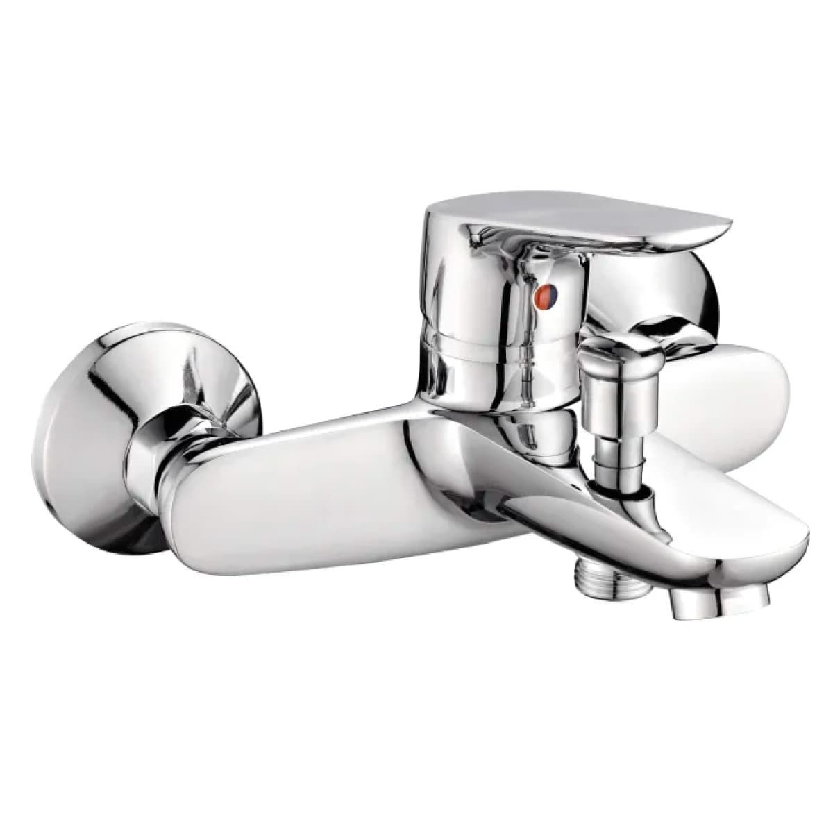 Rubinetto Miscelatore Monocomando Vasca Esterno con Doccia Flex 1,5 m - 2