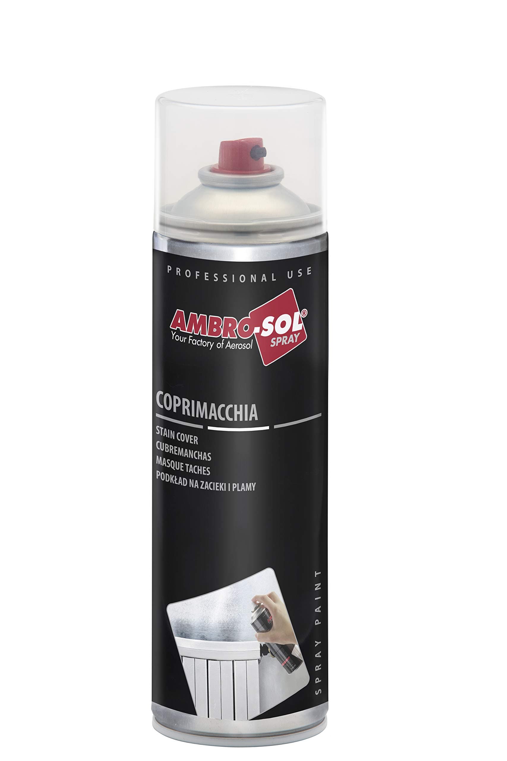 Bomboletta Spray Coprimacchia 500 ml Ambrosol 6 Pezzi – Ambro-Sol