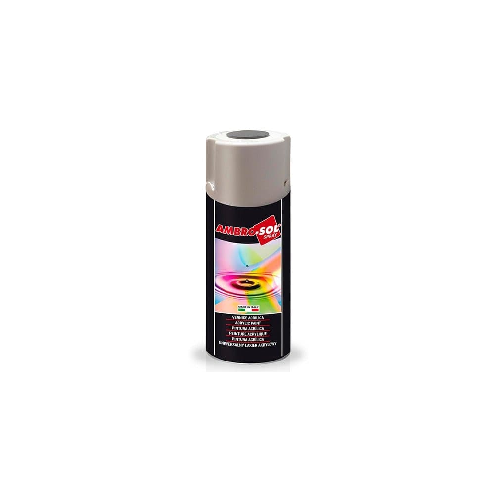 Bomboletta Spray Acrilico Universale 400 ml Grigio Ambrosol 6 Pezzi – Ambro-Sol