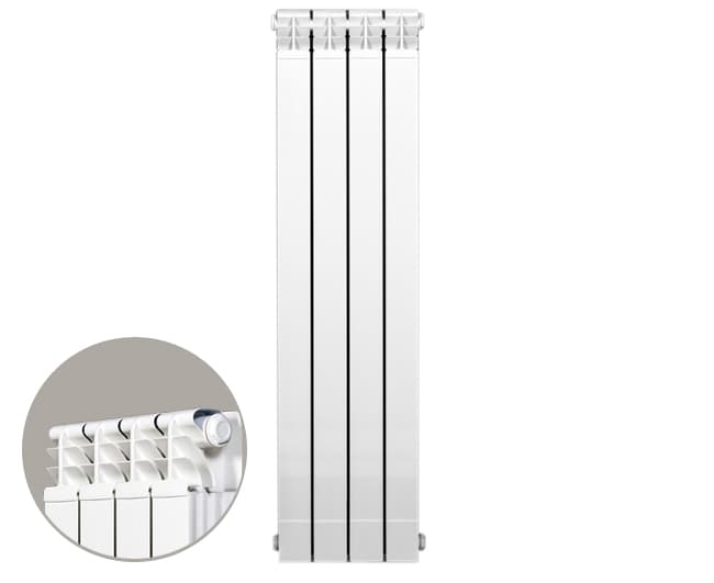 Radiatore Termosifone Alluminio Magma 140 cm 5 Elementi 257 W - 2