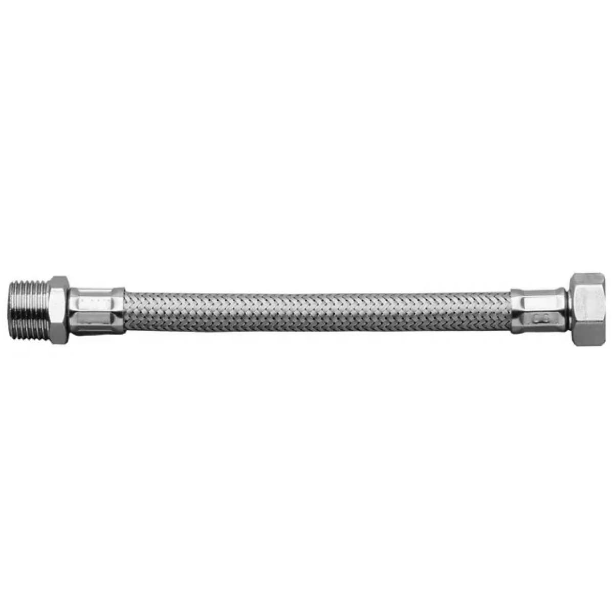 Tubo Flessibile in Acciaio Inox Cm 100 Maschiof.½ - 2