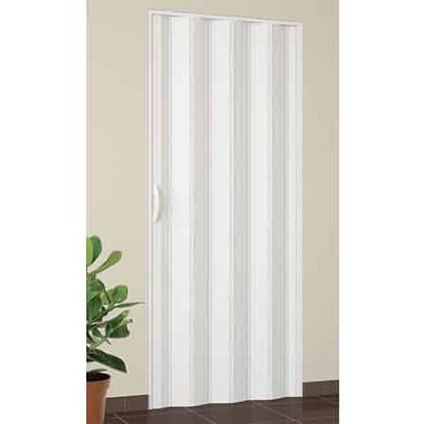Porta a Soffietto 84 x 215 cm Noce Venato - 2