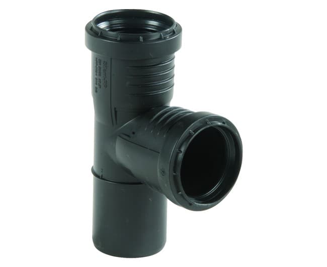 BRAGA 87  ° AD INNESTO IN PP CON GUARNIZIONE SERIE SILENT  EE ¸110   GEBERIT - 2