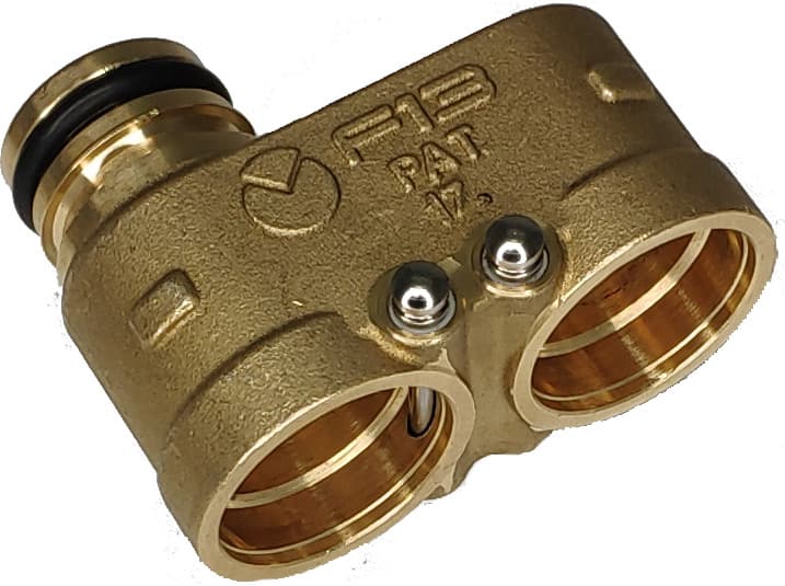 Raccordo Twin 1 Connessione Fastec F13 Attacco Fastec F13 TECO - 2