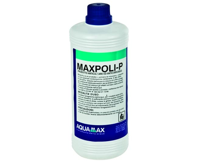 Flacone in Polvere per Dosatore Max Poli P Kg 1 Aquamax San - 2