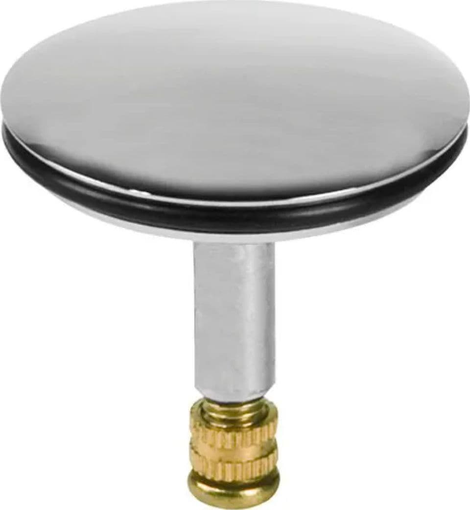 Tappo per Colonna Vasca in Ottone Cromato Ø 45 mm Idroweb - 2