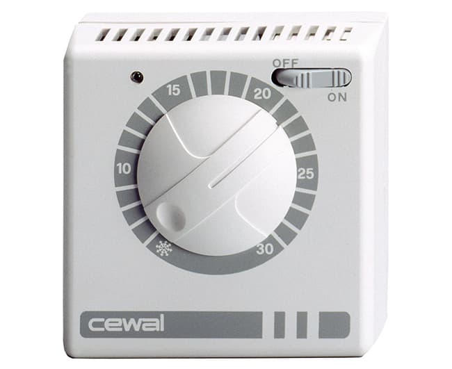 Termostato Ambiente Elettromeccanico a Membrana Modello Rq 250 V CEWAL - 2