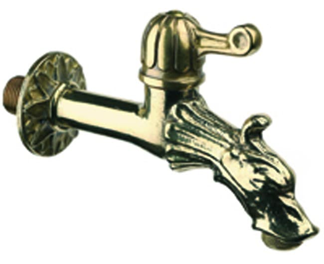 Rubinetto Artistico in Ottone con Leva ½ R.m. Manfredi di Manfredi - 2
