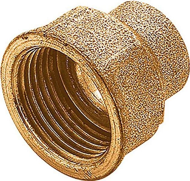 Raccordo Diritto a Saldare Femmina in Bronzo Serie 4000 1/2 Ø 14 Fra bo - 2