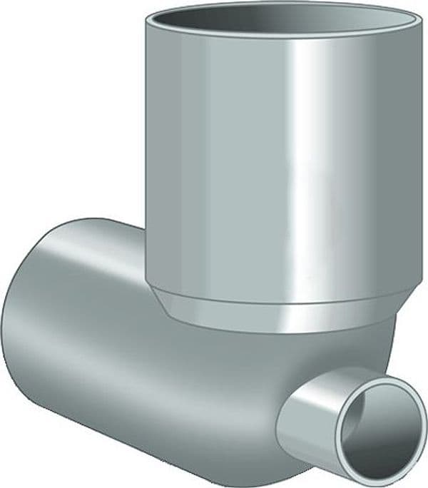 Curva Scarico WC con Attacco Frontale Ø 100 x 40 Idroweb - 2