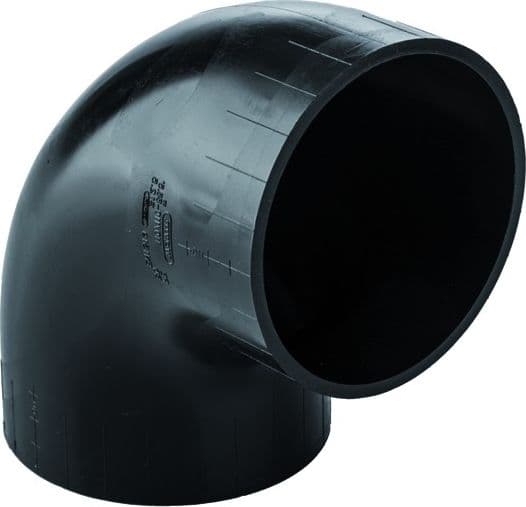 Curva 88 °1/2 PE Ø 125 PN4 Wavin Italia - 2