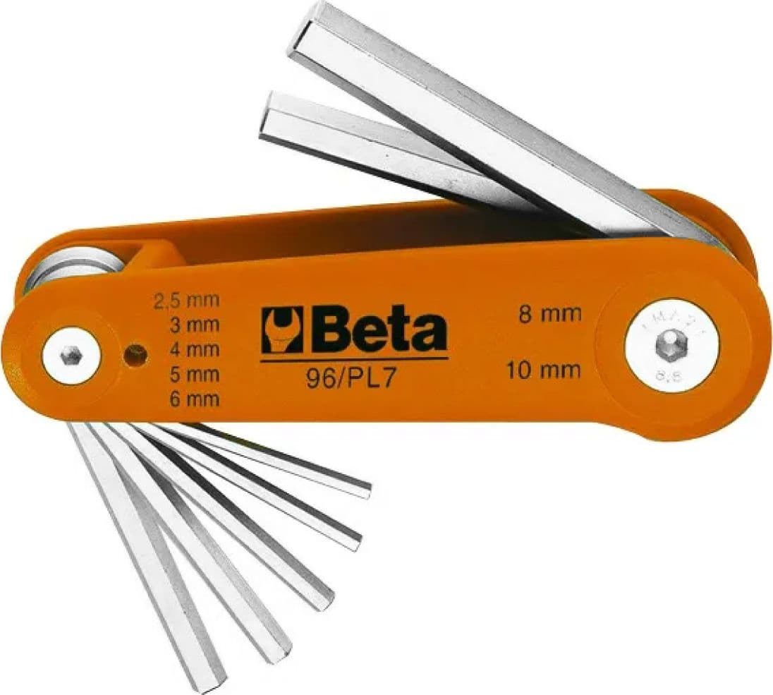 Set Chiavi Maschio Esagonale Piegate 2,5 3 4 5 6 8 10 Beta Utensili