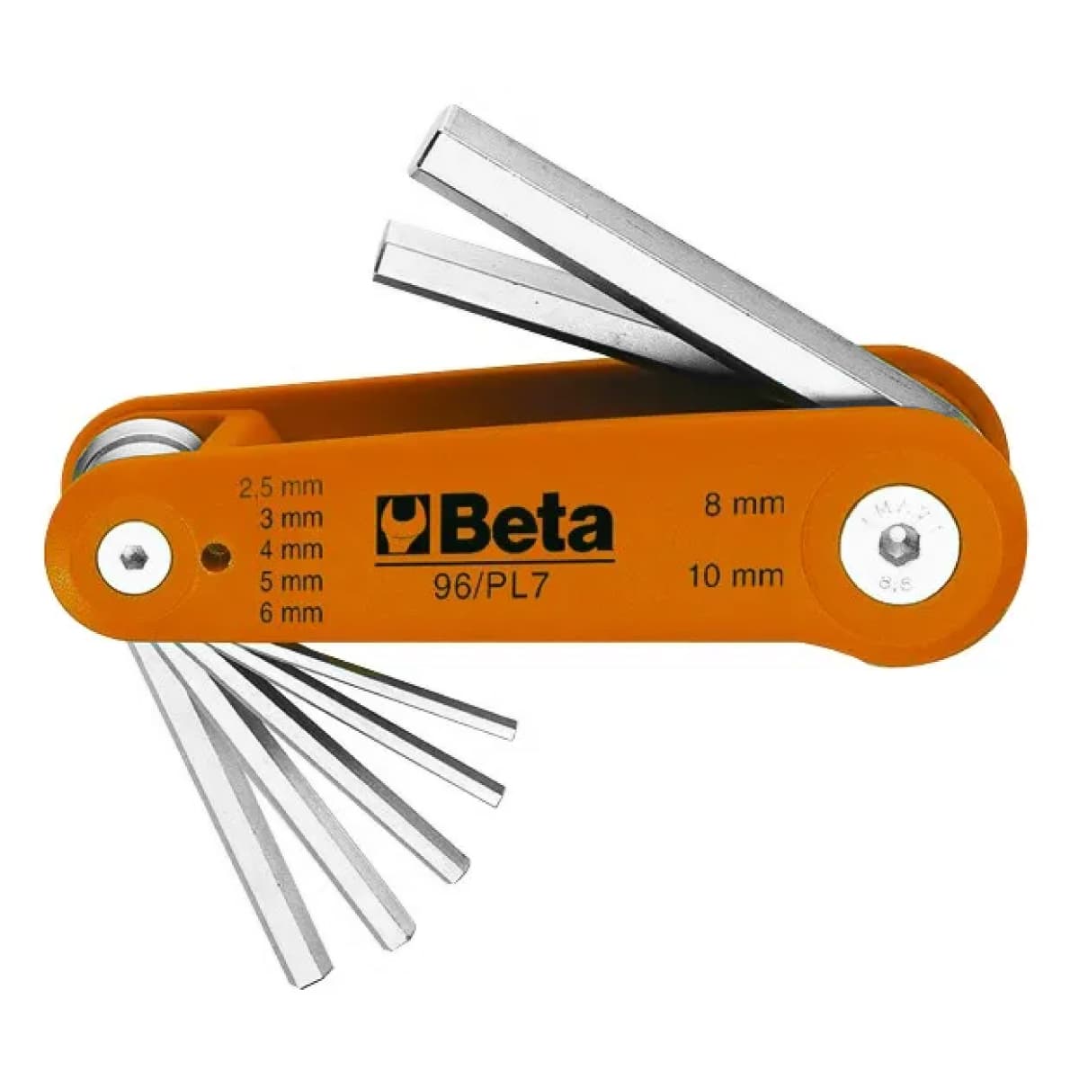 Set Chiavi Maschio Esagonale Piegate 2,5 3 4 5 6 8 10 Beta Utensili - 2