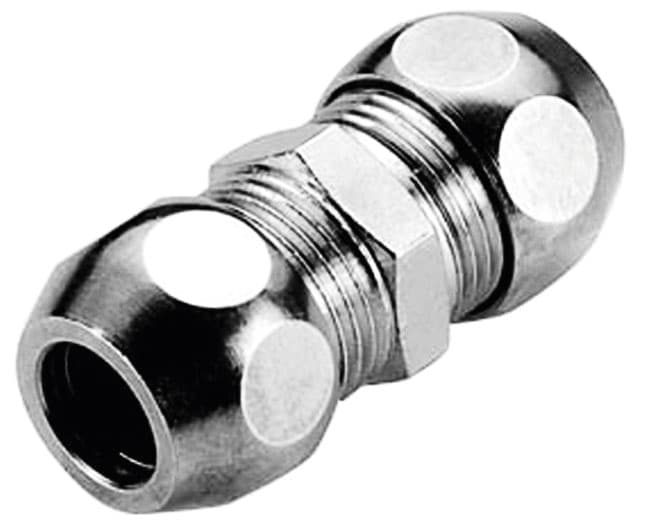 Raccordo Diritto Intermedio a Tenuta Ptfe per Tubo Rame Cromato Pettinaroli - 2