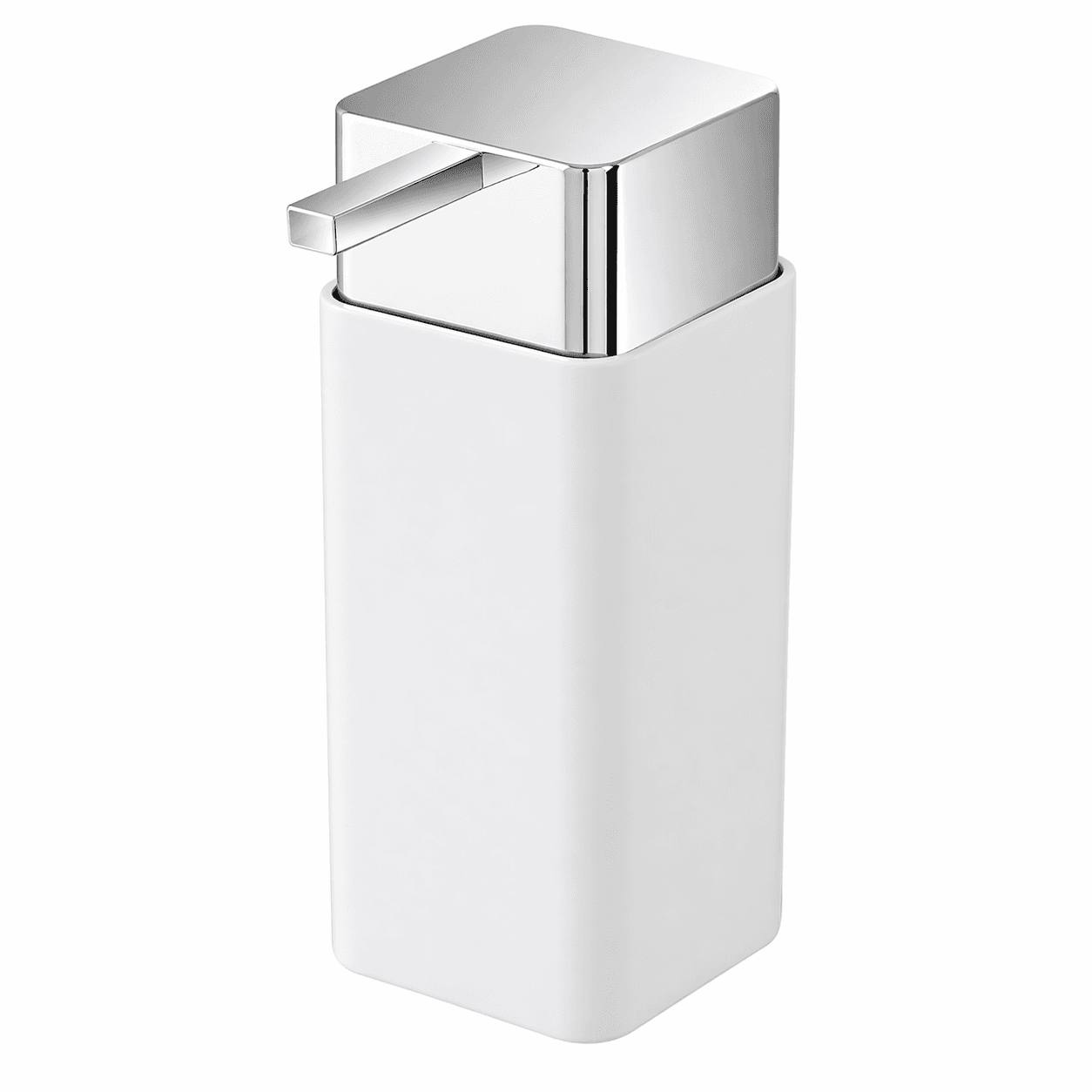 Dosasapone in Plastica Modello Star Dim. CM(LXPXH):6 x 15 Bianco BRAND - 2