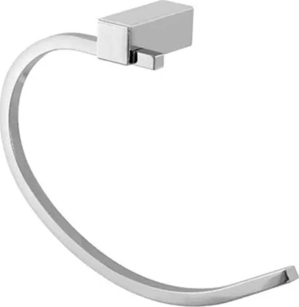 Portasalviette ad Anello in Acciaio Cromato Unica Dim Cromo BRAND - 2
