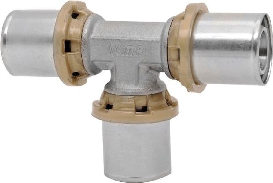 Raccordo Tee Intermedio Ridotto per Tubo Multistrato 20 Ø26 X3 Icma - 2