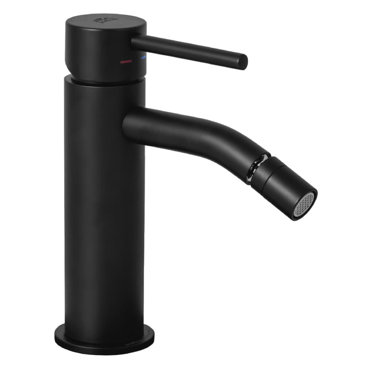 Rubinetto Miscelatore Monocomando per Bidet Nero Opaco Rubinetteria Paffoni - 2