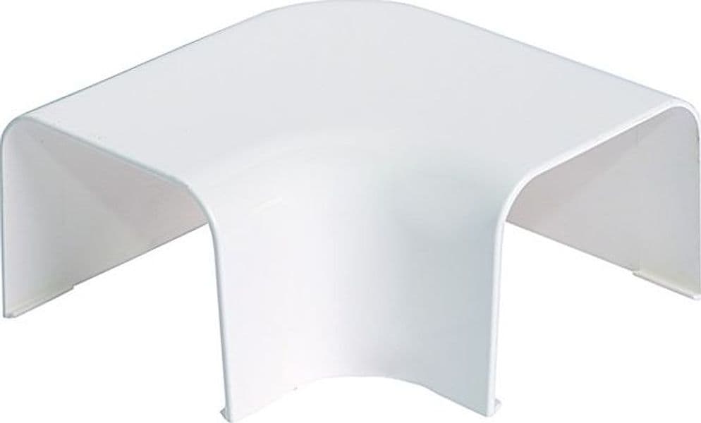 Curva Piana per Condizionamento in PVC 65 x 50 mm Vecam co – Vecamco