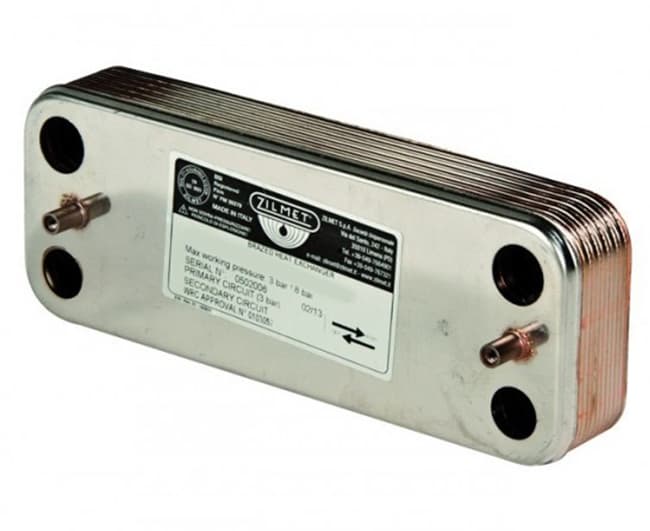Scambiatore Saldobrasato per Caldaia Murale Piastre 14 ZILMET 17B2071410 - 2