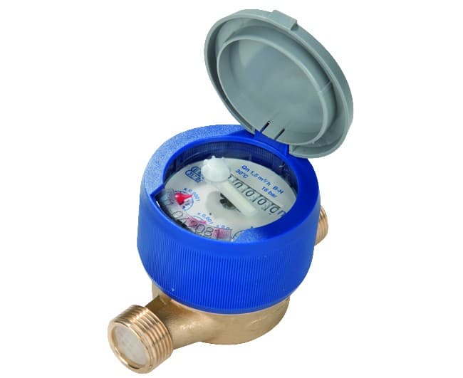 Contatore Acqua Quadrante Asciutto Modello Usf 1/2 G. Gioanola - 2