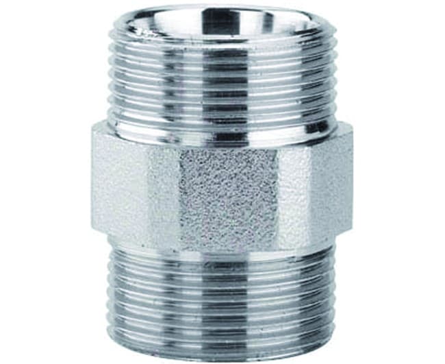 Raccordo Diritto Intermedio in Ottone Cromato M 24 x 19 Arteclima - 2