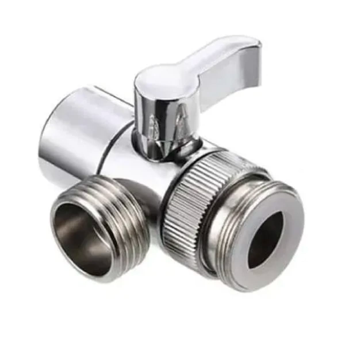 Aeratore con Deviatore in Ottone Cromato Cromo Idroweb - 2