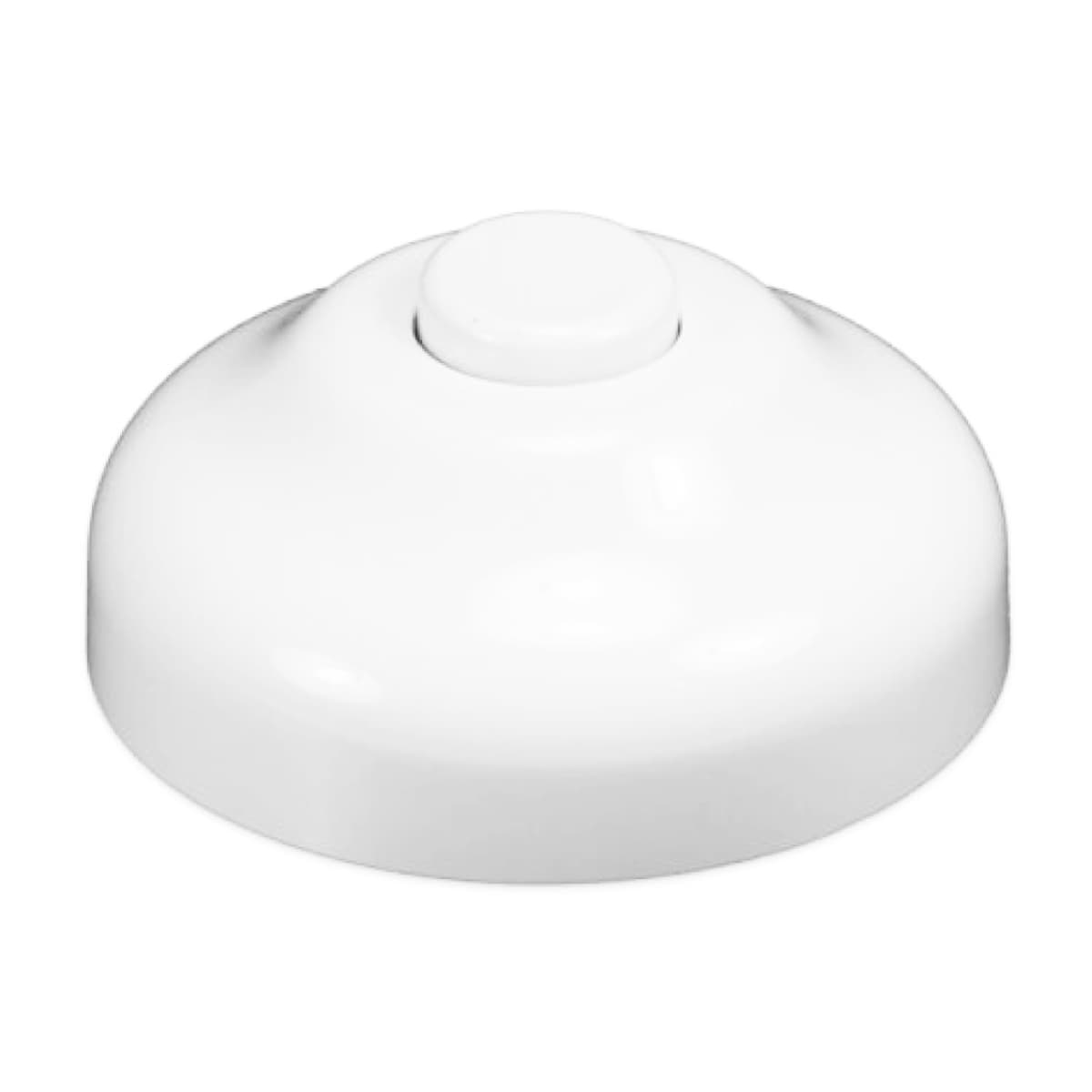 Rosone Filettato con Bottone Bianco Pucciplast - 2