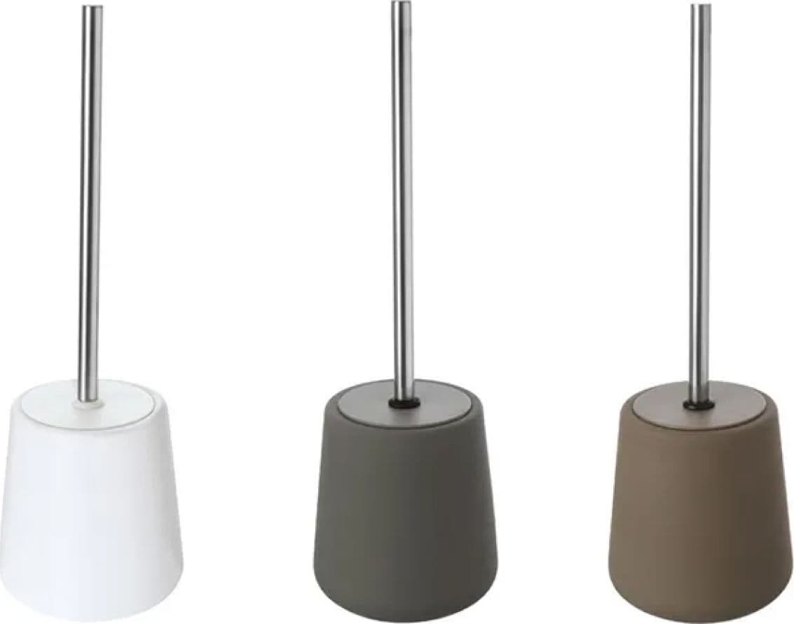 Portascopino in Ceramica Sidney Dim. Cm(lxpxh):Ø 10,8XØ10,8 x 39 Idroweb - 2