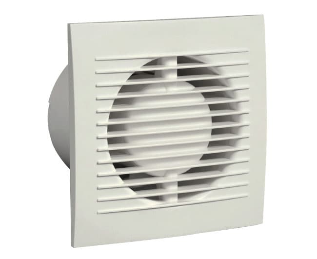 Aspiratore Elettrico in ABS Bianco Ø 120 150X162MM Vecam co - 2