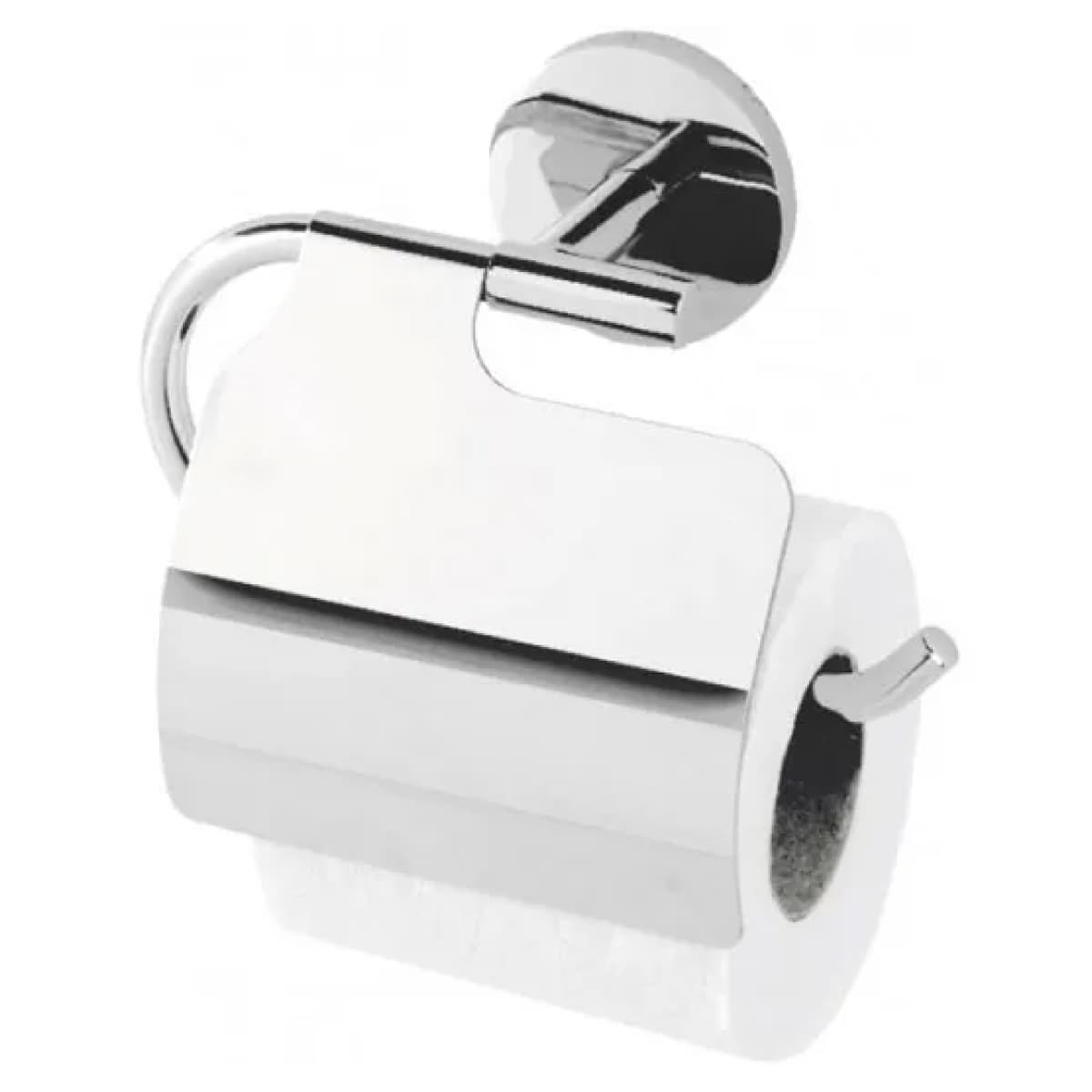 Portarotolo in Acciaio Cromato Bora Dim. CM(LXP):19,5 x 5 Cromo Idroweb - 2