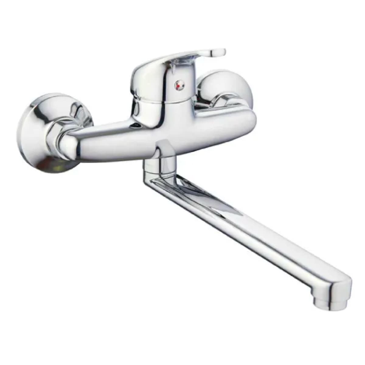 Rubinetto Miscelatore Monocomando per Lavello a Parete Serie Blu 2.0 ½ - 2