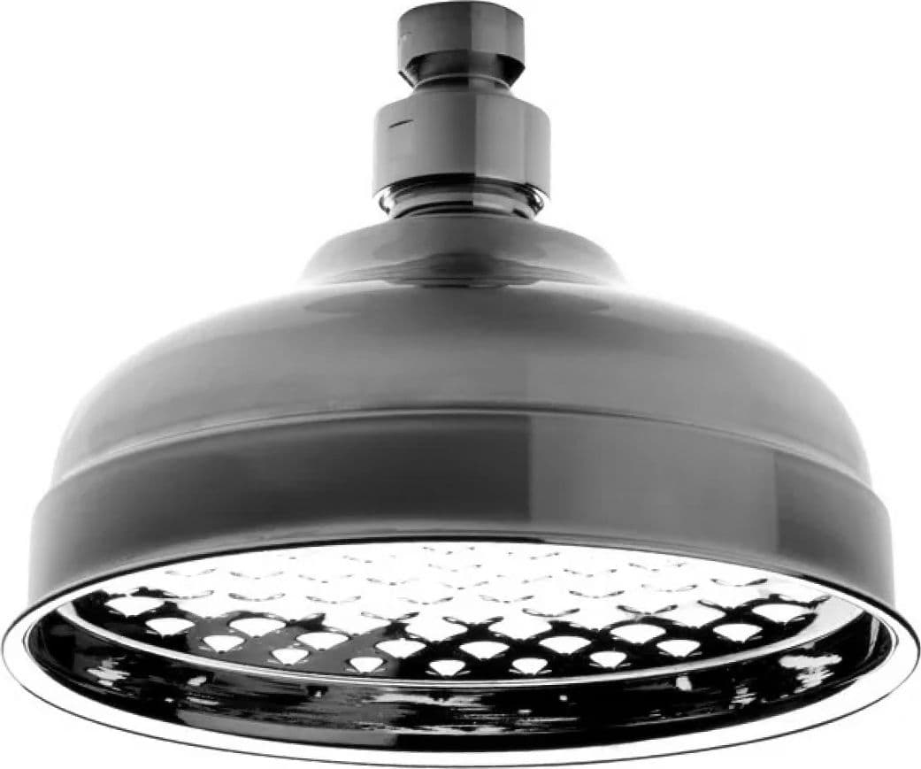Soffione Tondo in Ottone Cromato a Pioggia 1 2 1 Getto A200 Mm Remer - 2
