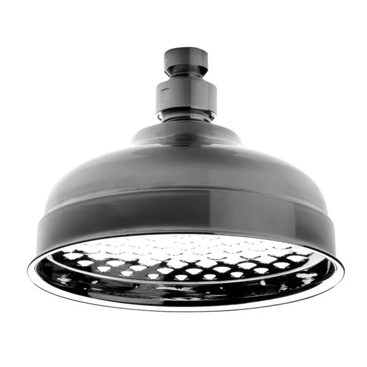 Soffione Tondo in Ottone Cromato a Pioggia 1 2 1 Getto A200 Mm Remer - 2