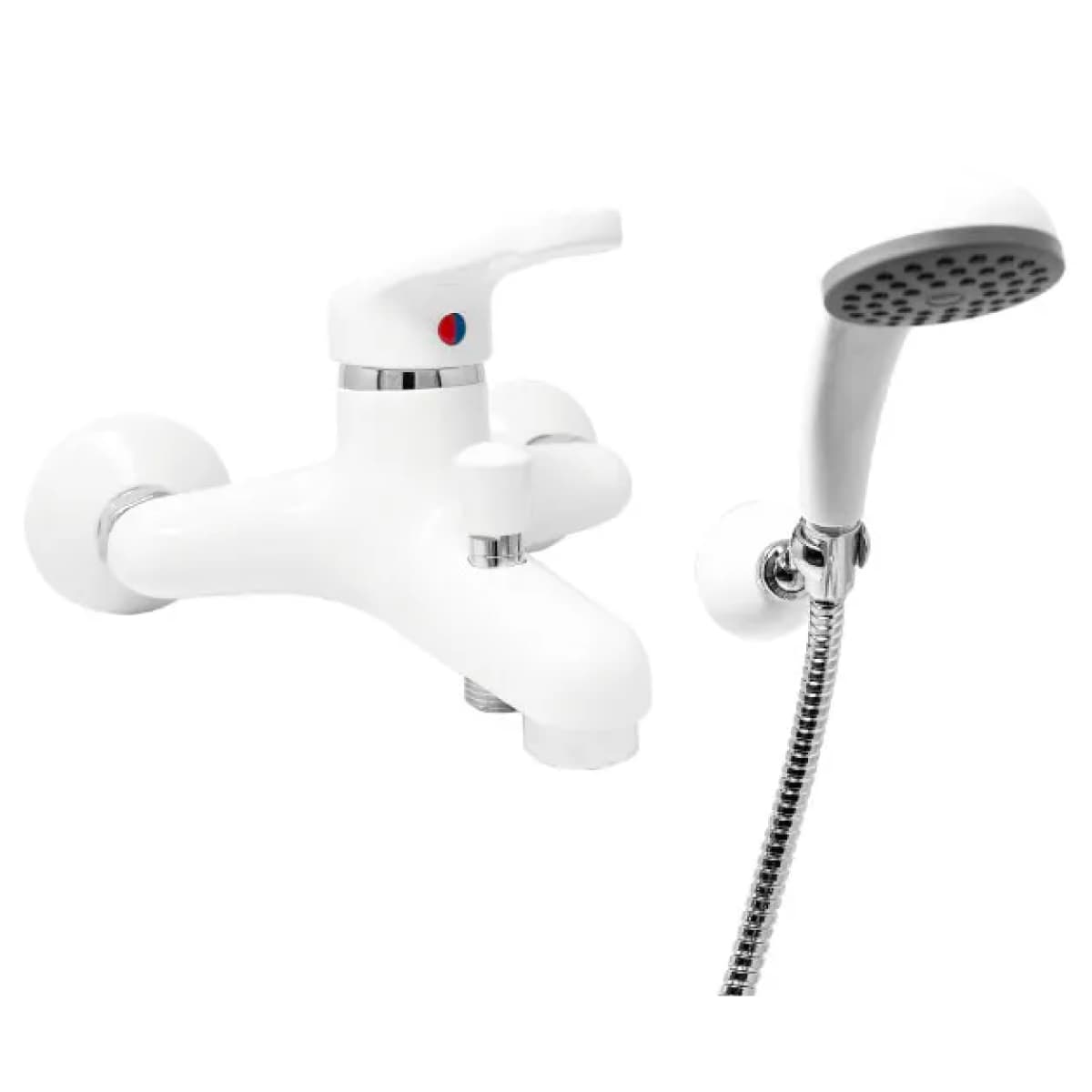 Rubinetto Miscelatore Monocomando Vasca Attacco Duplex Rubinetteria NT100B - 2