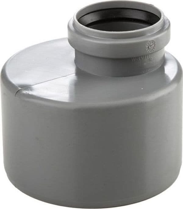 Riduzione Eccentrica Maschio Femmina PP Innesto Guarnizione Wavin WA240601 - 2