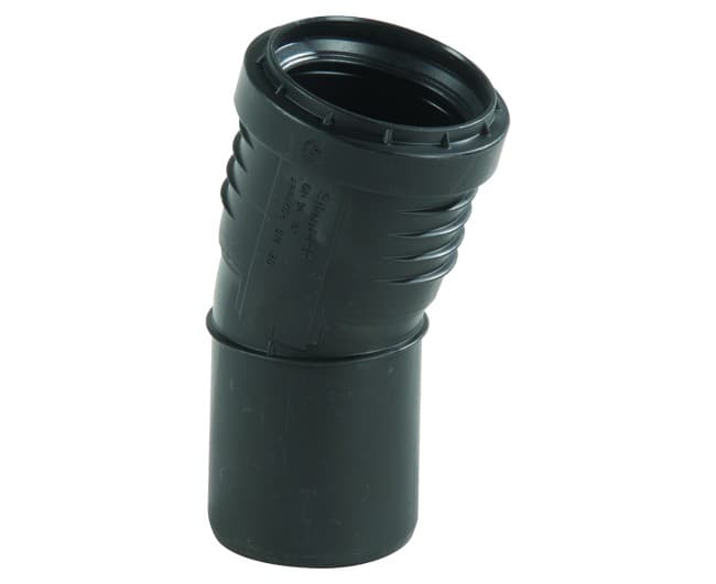 Curva 15 ° ad Innesto in PP con Guarnizione Serie Silent Ø 40 Geberit - 2