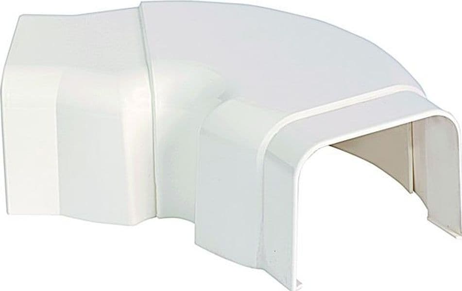 Curva Regolabile per Condizionamento in PVC 65 x 50 mm Vecam co - 2