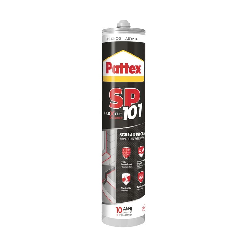 Silicone SP101 Bianco 280 ml Cartuc Pattex Henkel Italia 12 Pezzi - 2