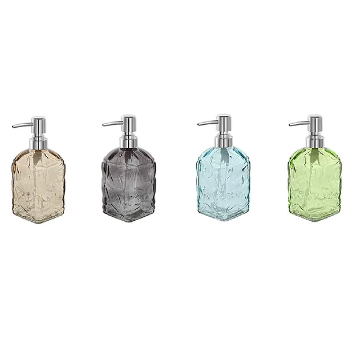 Dosasapone in Vetro Boston Dim. CM(LXPXH):7,5 x 7,5 x 17,8 Colori Idroweb - 2