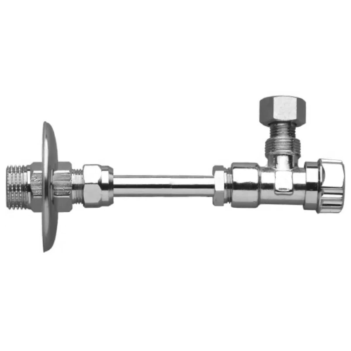 Rubinetto in Ottone Cromato per Cassetta WC 1/2 x 3/8Ø10 ZAGI - 2